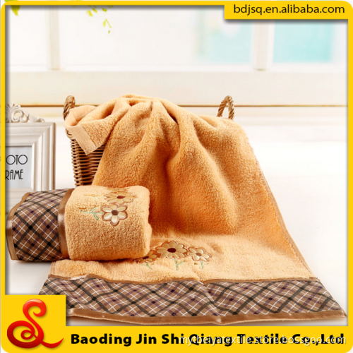 high grade custom hand towel gift packing ideas for wedding 100% cotton